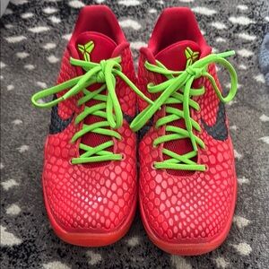 Nike Kids Red Basketball Shoes